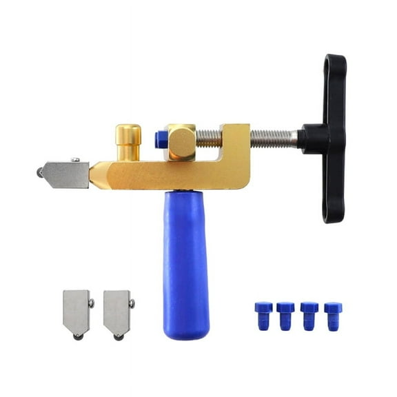 2-In-1 Ceramic & Glass Tile Cutter Portable Construction Hand Tool Diamond Glass Cutte y4332