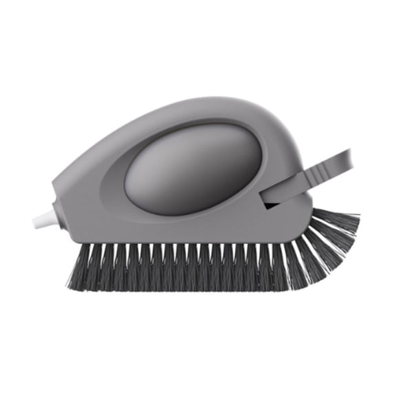 2 In 1 Cleaning Brush for Window Track - Multifunctional Tool with Hard Scraper for Sliding Doors and Windows