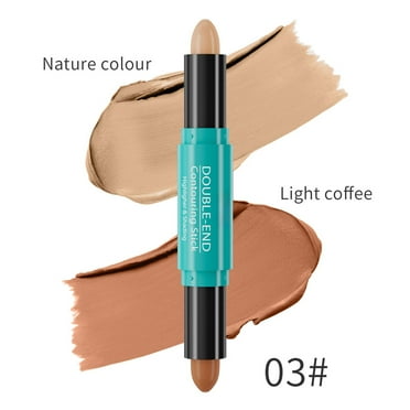 2 In 1 Contouring Stick Makeup Pen Highlighting For Face Sculpting Long Lasting And Water Proof Glittery Makeup Wet & Wild Makeup Beauty Mark Makeup Counselor Makeup Stick Decorations Large