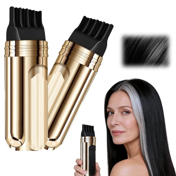 2 In 1 Convenient Hair Dye Comb for Gray