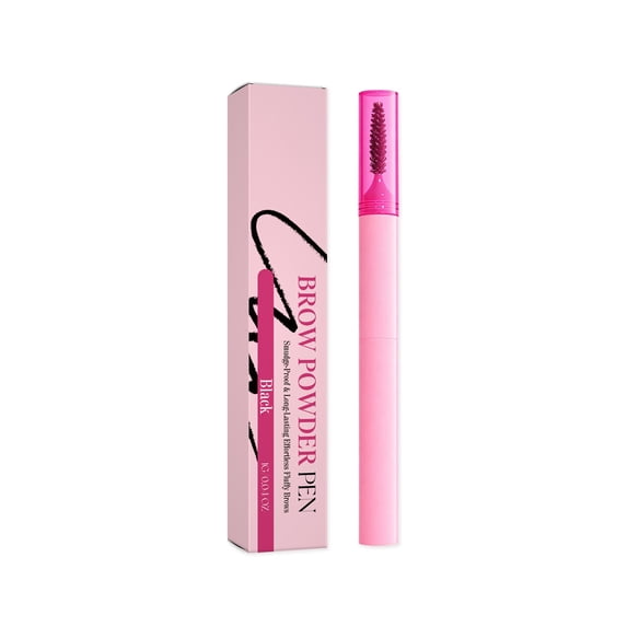 2-In-1 Defining Eyebrow Pencil and Powder - Shapes And Fills In Sparse Brows For Natural Look - Soft Textured Powder Formula - Waterproof Proof Brow Pencil For Snatch Brows 1g