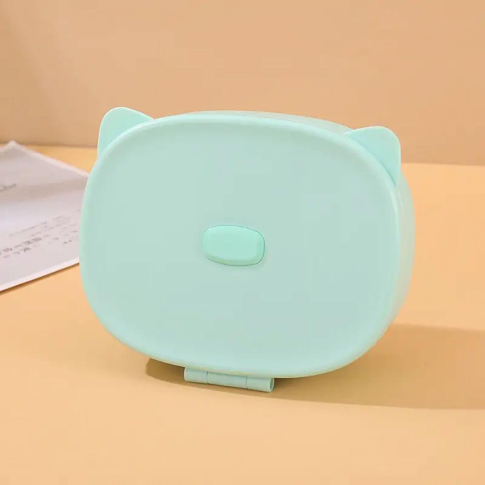 2 In 1 Desktop Makeup Mirror & Storage Box Makeup Mirror Cosmetic