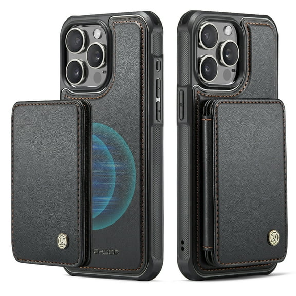 2 In 1 Detachable Magnetic Cards Solt Leather Phone Case For iPhone 16 Pro Max 15 Plus 14 13 12/12pro 11 Holder Shockproof Protection Cover