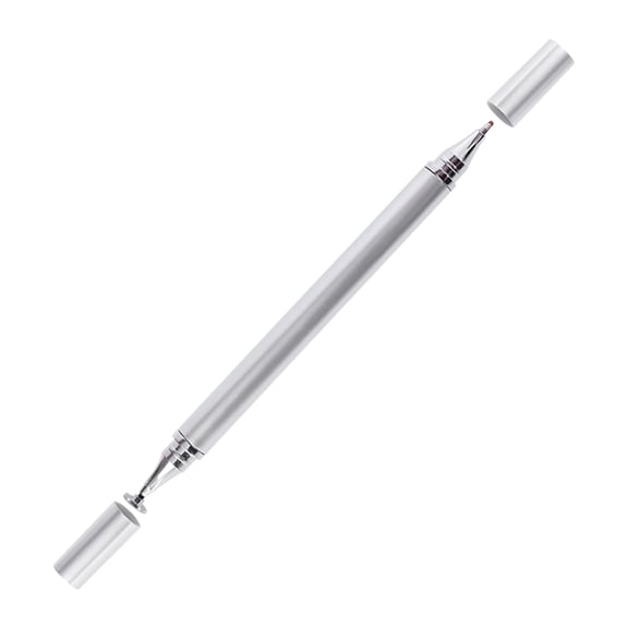 2 In 1 Disc Fiber Tip Passive Capacitive Stylus Pen, Universal Touch Screen Drawing Writing Pencil For Tablet Phone No Charging
