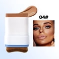 thumbnail image 1 of 2 In 1 Dual Matte Foundation Stick,Face Tint Balm Foundation with Brush,Concealer Stick for Foundation Makeup,Contour Sticks for Face Makeup Women, 1 of 8