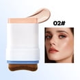 thumbnail image 1 of 2 In 1 Dual Matte Foundation Stick,Face Tint Balm Foundation with Brush,Concealer Stick for Foundation Makeup,Contour Sticks for Face Makeup Women, 1 of 8