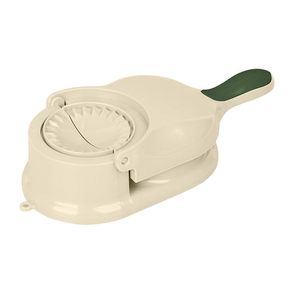 2 In 1 Dumpling Maker Dough Press, Wavy-Shaped Dumplings Ravioli Stuffed-Pasta, Reduces Prep Time By Half, Ergonomic Grip Kitchen Gadget
