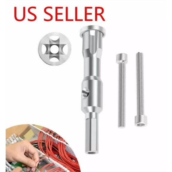 2 In 1 Electrical Drill & Manual Wire Stripper Cable Nut Twister Precision Wire