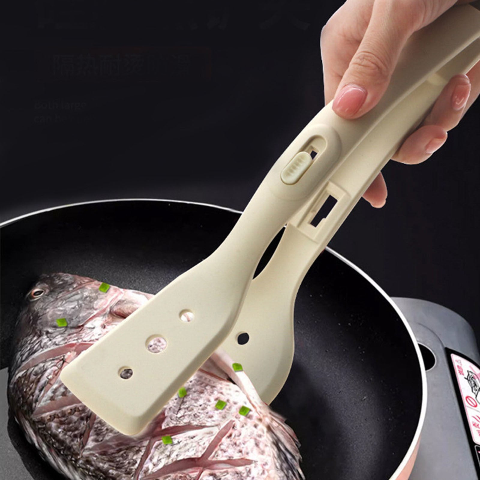 2 In 1 Grip And Flip Spatula Tongs 2 In 1 Spatula And Tongs Silicone