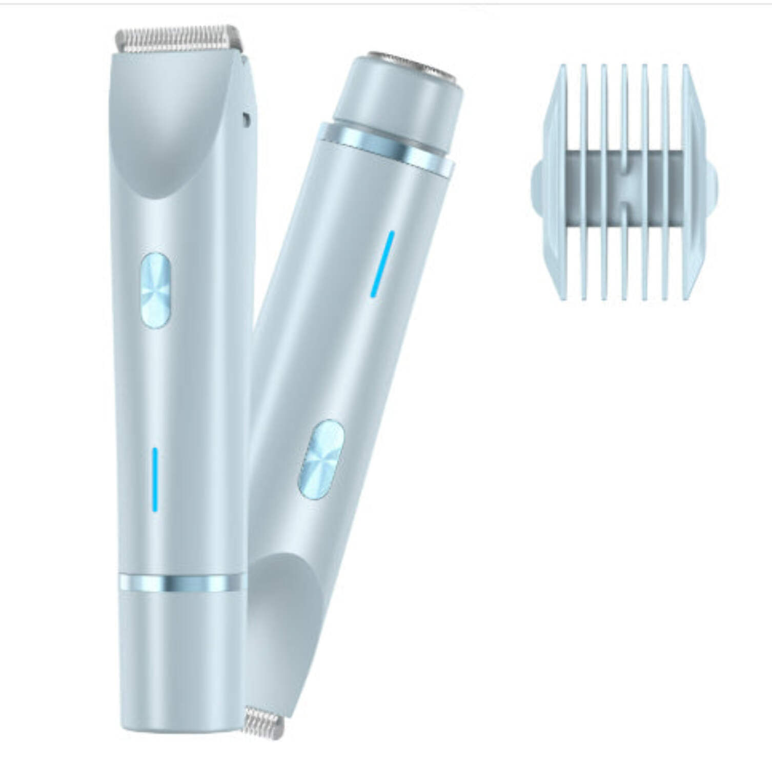 2 In 1 Hair Remover Women's Double Head Shaver Private Pubic Hair ...