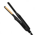 thumbnail image 1 of Fast Heating PTC Ceramic Tourmaline Ionic Flat Iron Hair Straightener Straightens Curls Hair Care Styling (black,us), 1 of 6