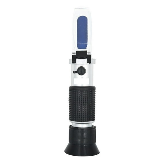 2 In 1 Handheld Alcohol Refractometer 0-25% Alcohol Beer Wine Concentration Meter 0-40% Sugar Refractometer Tester ,Precision Measurement