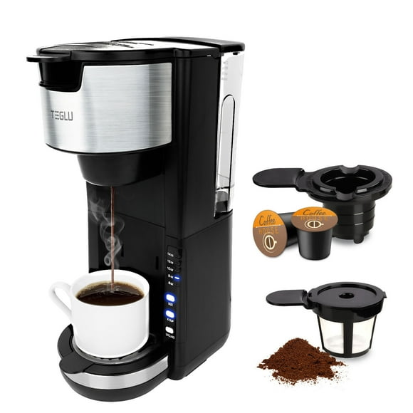 Coffee Maker Removable Water Reservoir Stainless