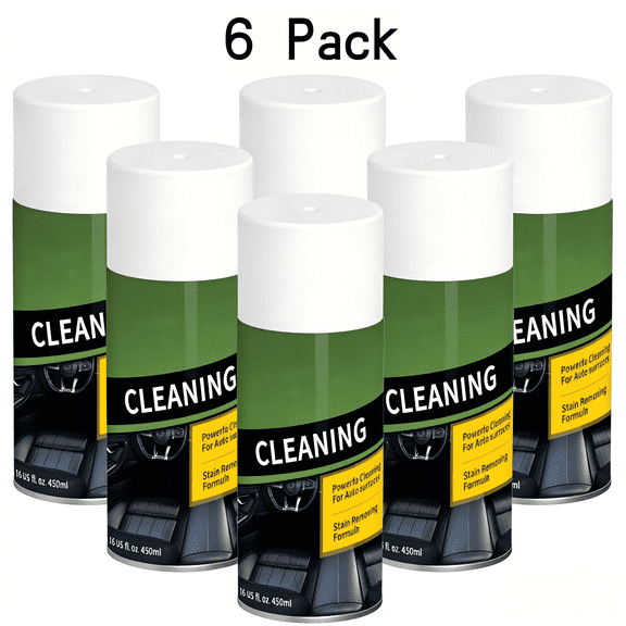 2-In-1 Leather Cleaner, Conditioner & Protection Cleaner, 16oz （6 Pack）