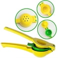 thumbnail image 1 of 2-In-1 Lemon Lime Squeezer - Hand Juicer Lemon Squeezer - Max Extraction Manual Citrus Juicer, 1 of 5