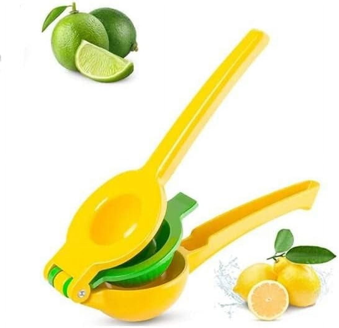 2In1 Lemon Squeezer Easy To Use Manual Juicer Hand Press Lemon Juicer & Lime Squeezer