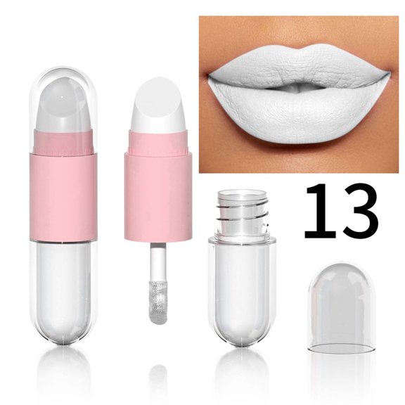 2 In 1 Lip Gloss And Cheek Blush,Waterproof Long Lasting Wear Deep Matte Gloss,Multi-use Solid Matte Makeup Stick For Face And Lip