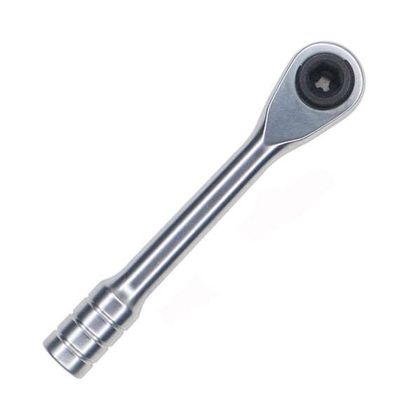 2 In 1 Mini Ratchet Wrench Screwdriver 72 Teeth Socket Batch Head Quick Spa