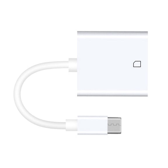 2 In 1 Multi Port Hub Converter USB C To TF Memory Card Reader for and Laptop