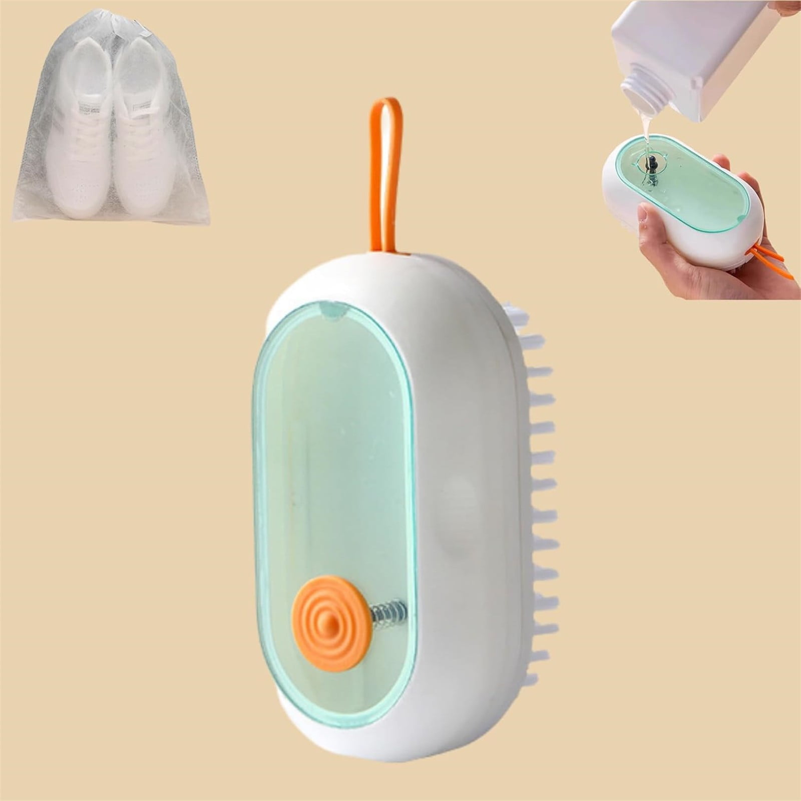 2 In 1 Multifunction Cleaning Brush Cleaning Brush With Soap Dispenser