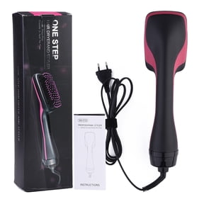 2 In 1 Multifunctional Anion Hair Dryer Brush Comb Styler Hairdressing Tool, Hair Blow Dryer, Paddle Brush