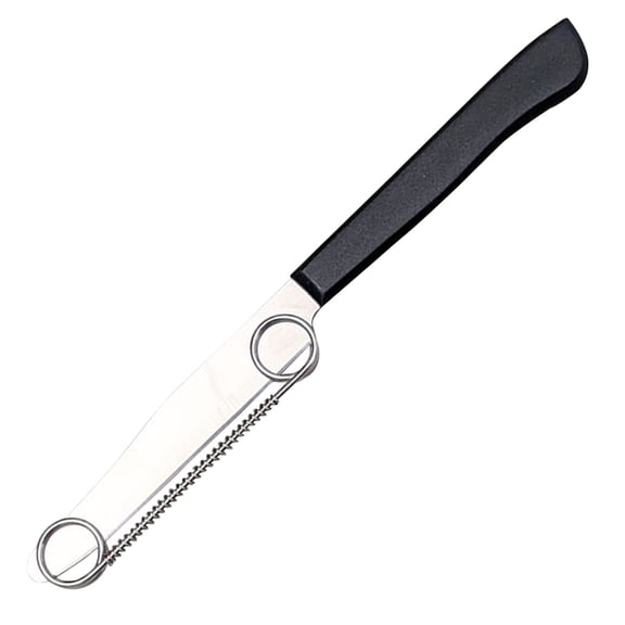 2 In 1 Multifunctional Peeler Attachment, Removable Spring Stainless Steel Vegetable Slicing Kitchen Tool For Julienne (Black)