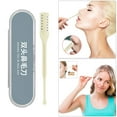 thumbnail image 1 of 2 In 1 Nasal Hair Cutter, 2025 Upgrade Double Sided Nose Hair Knife Portable Nostril Hair Remover Tool Nose Hair Trimme Ear for Women Men, 1 of 6