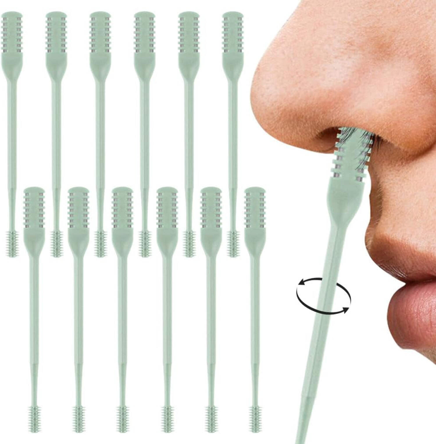 2In1 Nasal Hair Cutter,Nose Hair Trimmer for Women Men,2024 Upgrade