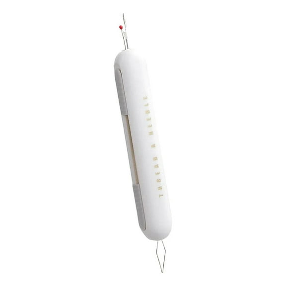 2 In 1 Needle Threader Multifunctional Portable Durable Precise Operation Ideal For Sewing Lovers
