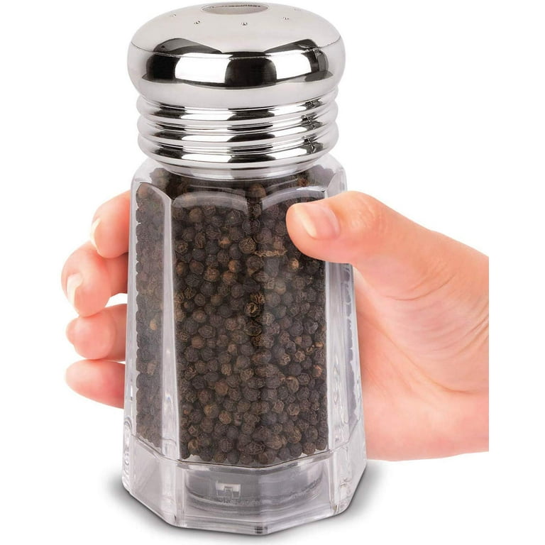 Pepper mill with salt shaker on top deals