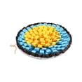 thumbnail image 1 of 2-In-1 Pet Snuffle Mat & Slow Feeder Bowl, Interactive Sniffing Pad & Slow Eating Toy For Dogs & Cats, Mental Stimulation & Energy Burn Tool, Foldable Portable Pet Puzzle Toy, 1 of 4