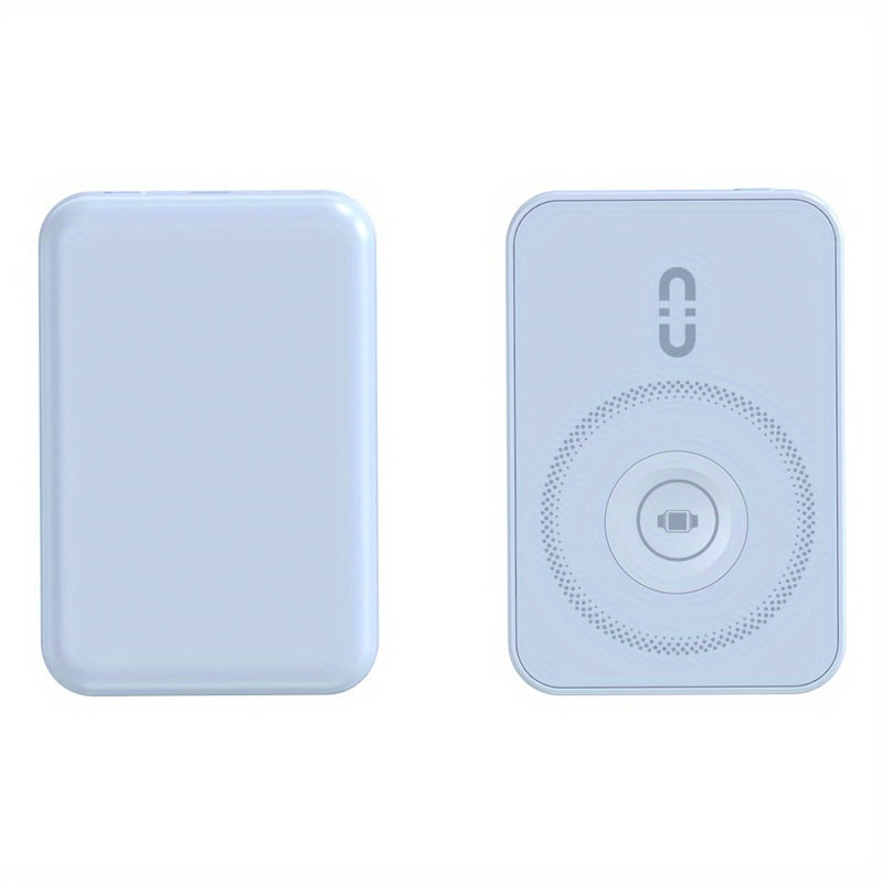 A 2-In-1 Portable Charger with a 10000Mah Capacity, Designed for Both for iphone And for apple Watch. It Features Magnetic Wireless Charging with 20W PD Fast Charging Through USB-C