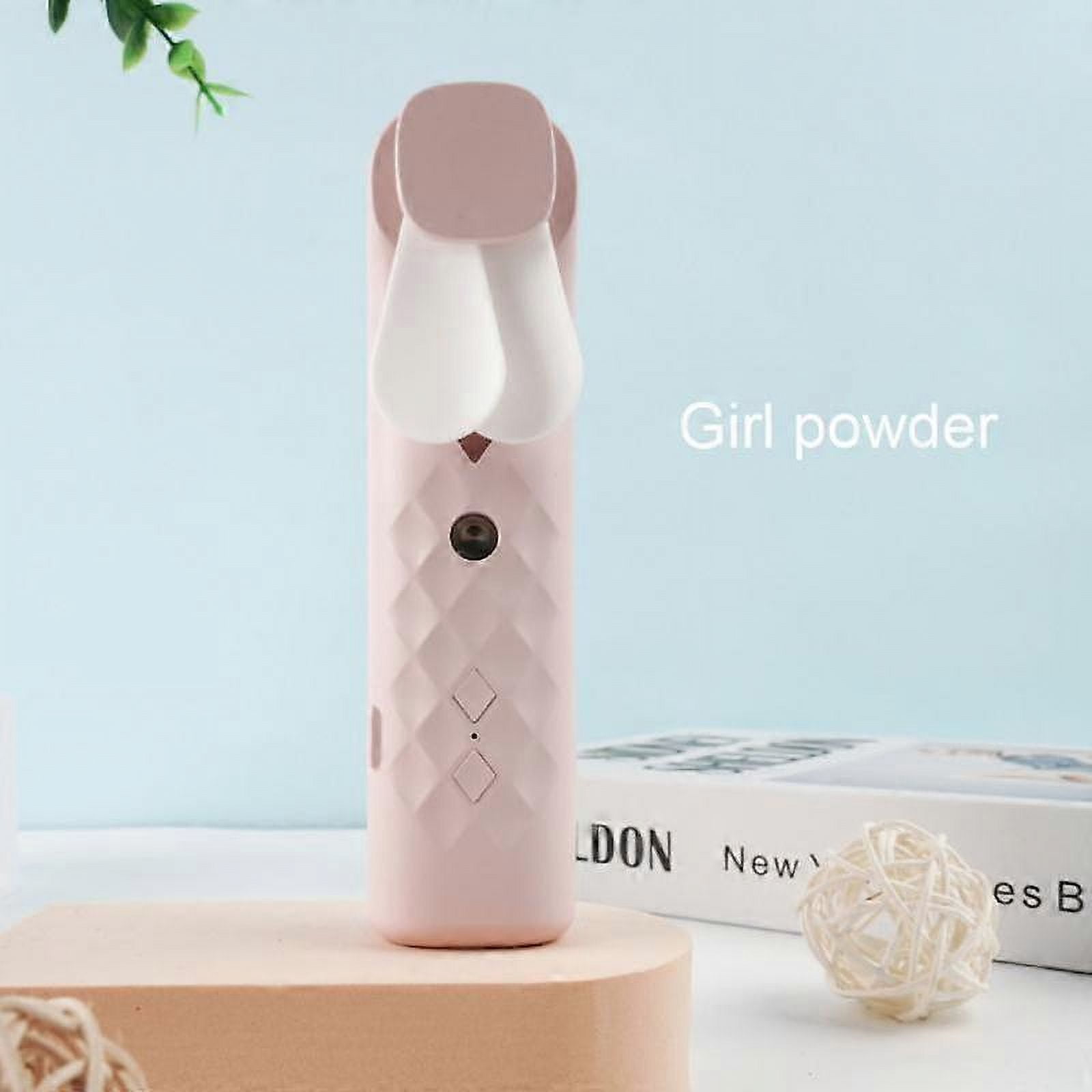 2 In 1 Portable Mini Fan Humidifier USB Rechargeable Handheld Fan Water ...