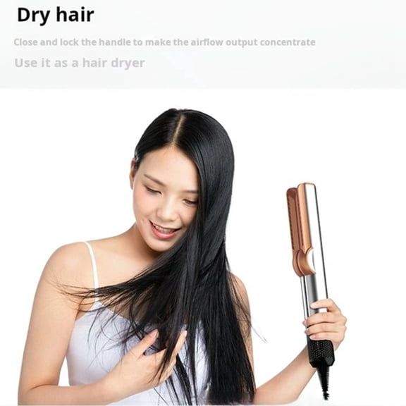 2-In-1 Professional Air Straightener Multi-Function Styling Tool Hair Dryer Electric Hair Straightener