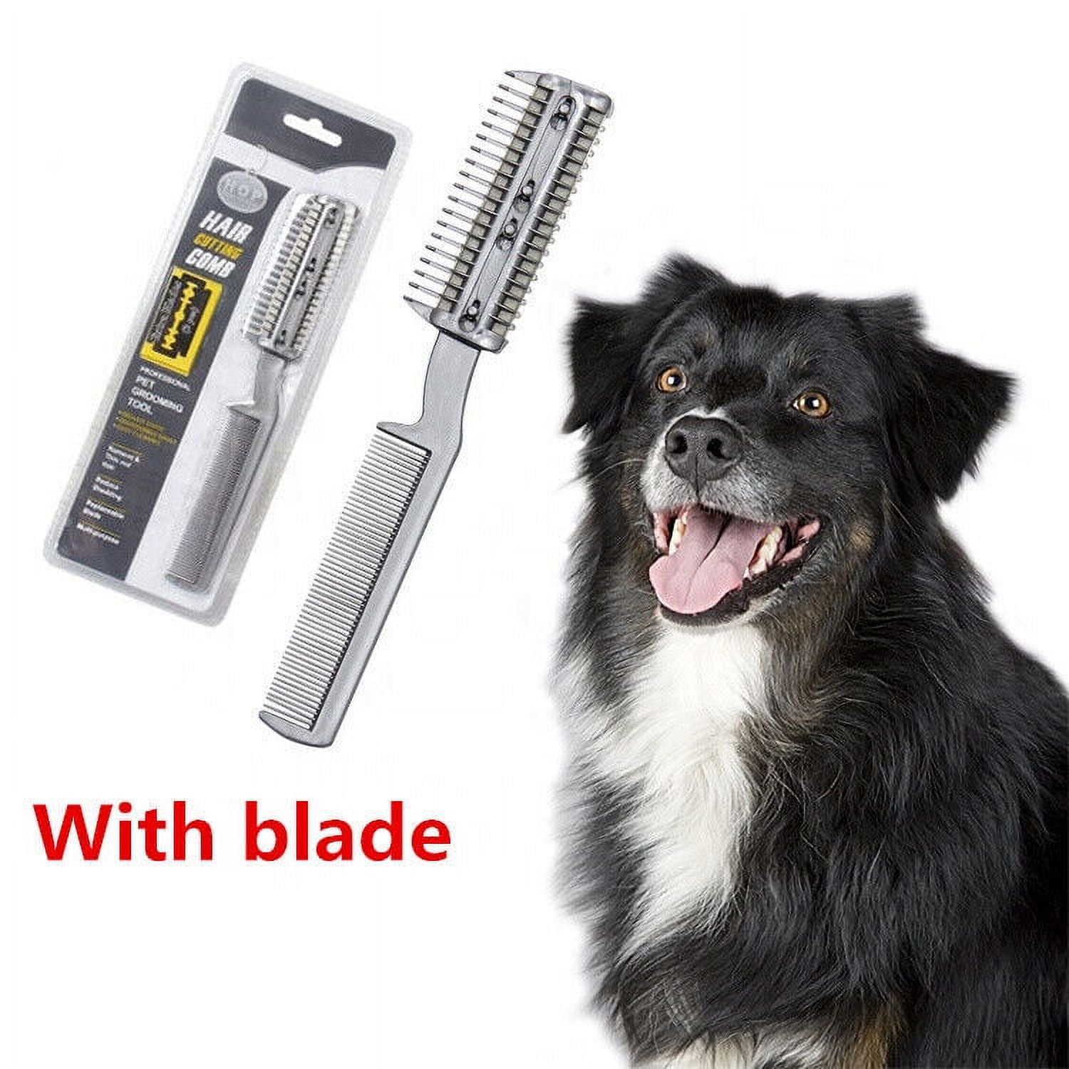 2 In 1 Razor Combs Hair Shaper for pet Hair Cutting dog cat Cutting