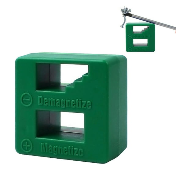 2 In 1 Screwdriver Magnetizer Degaussing Demagnetizer Change Magnetism Tool