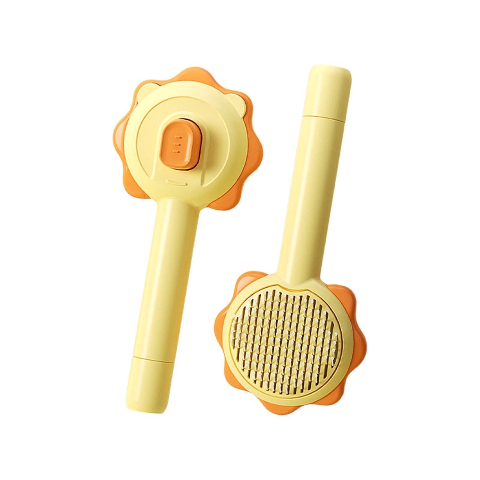 2 In 1 Self Cleaning Hair Remover Brush for Cats and Dogs | Deshedding ...