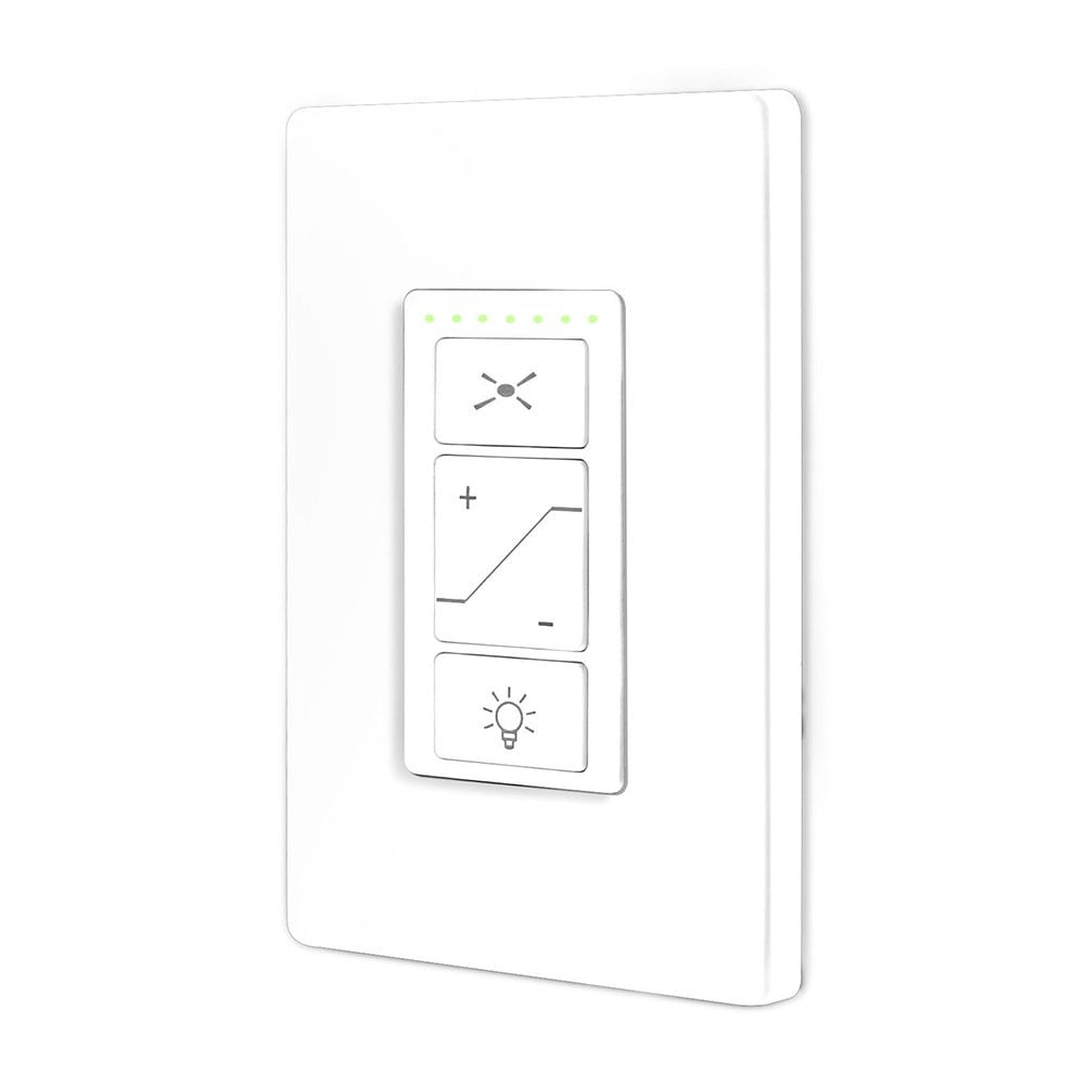 2 in 1 Smart Ceiling Fan Control and Dimmer Switch 2.4GHz WiFi Fan