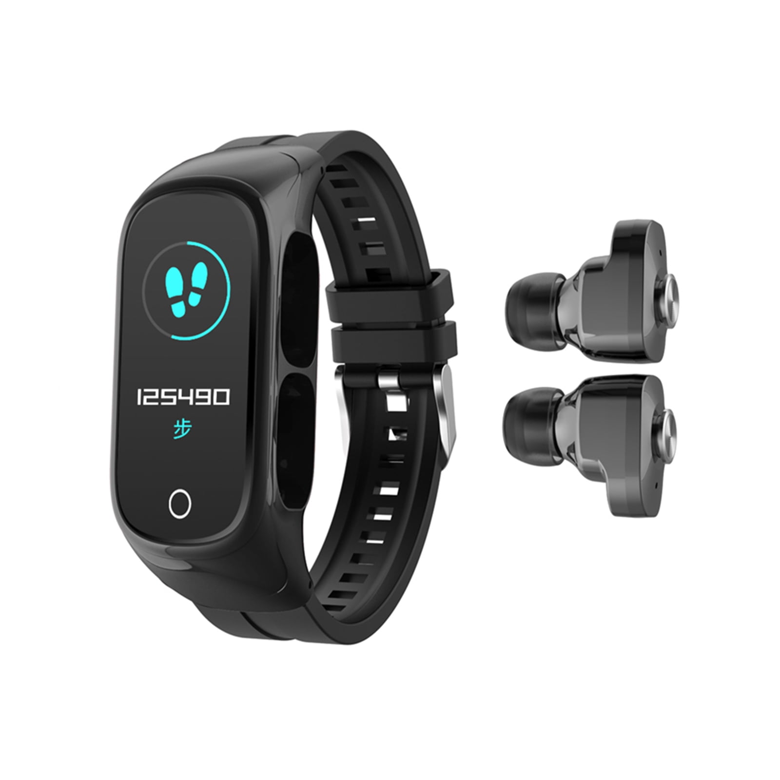 2 In 1 Smart Watch Earbuds with Fitness Tracking and UK Ubuy