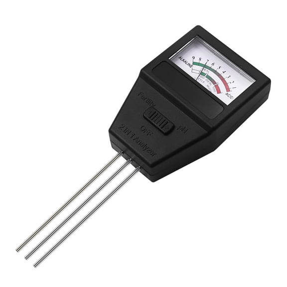 2 In 1 Soil PH Fertility Meter With 3 Probes Soil PH Tester Plant Fertile Measure Device Acidity Meter For Garden