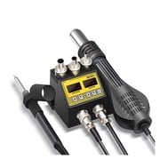 2 In 1 Soldering Station LCD Digital Display BGA Rework Hot Air Blower Heat Gun Hair Dryer Welding Repair Tools 8898