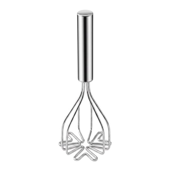 2-In-1 Stainless Steel Potato Masher – 18/8 Steel, for Vegetables, Fruits, Guacamole, Baby Food & Eggs