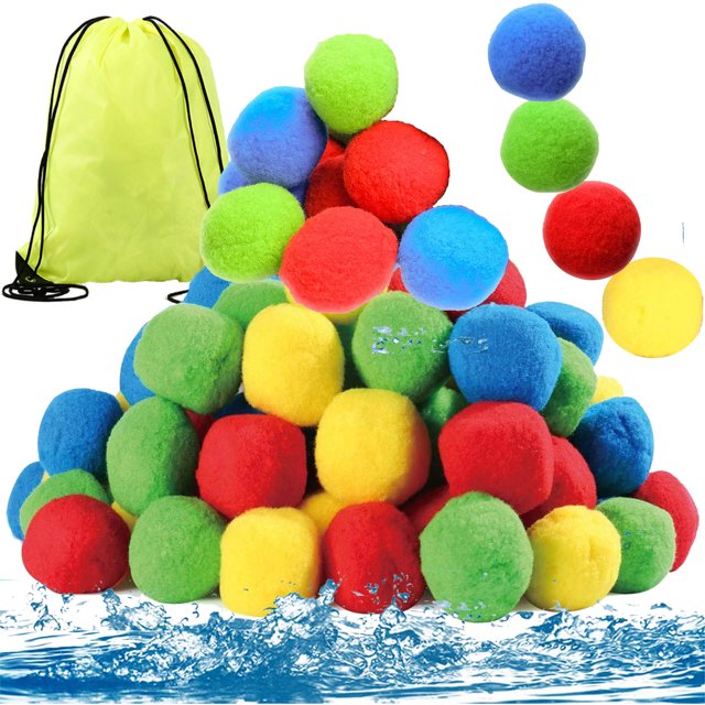 2In1 Toy Ball Indoor Snowballs for Kids Snow Fight, Color Water