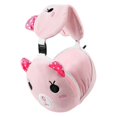 thumbnail image 1 of 2 In 1 Travel Pillow Soft Plush Folding Cute Animal Design Lightweight Portable For Airplane Car And Nap Time E For Travelers, 1 of 9