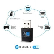 GJX 2 In 1 USB Wifi & Bluetooth Network Card 150M Wireless Adapter 802.11B/N/G For Desktop PC Support Windows7 8 10 11 XP/MAC