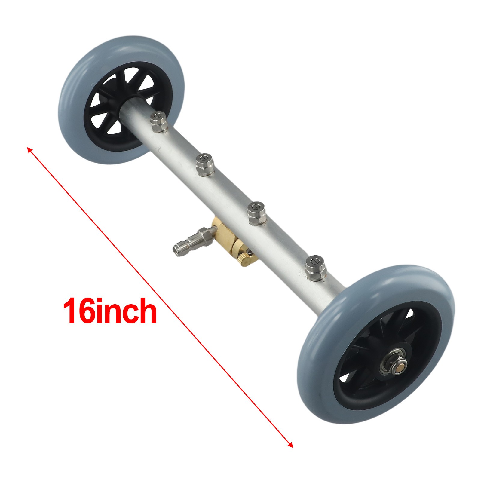 2In1 Undercarriage Pressure Washer Water Broom 16Inunder Car Pressure