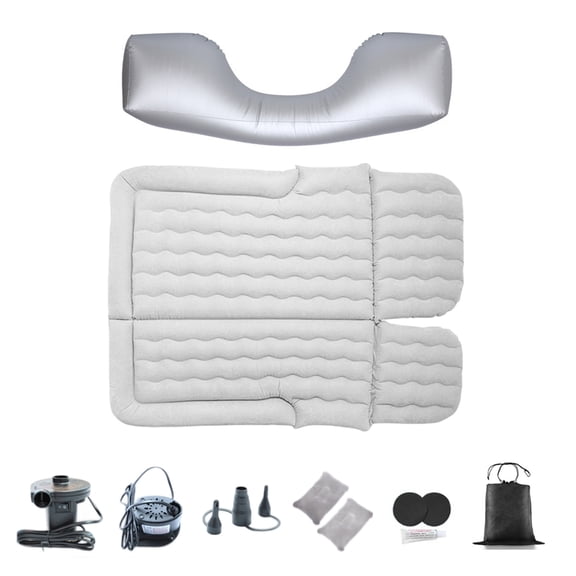 2 In 1 Waterproof SUV Ready Travel Air Bed Mattress Shockproof Base Compact Storage PVC For Campers