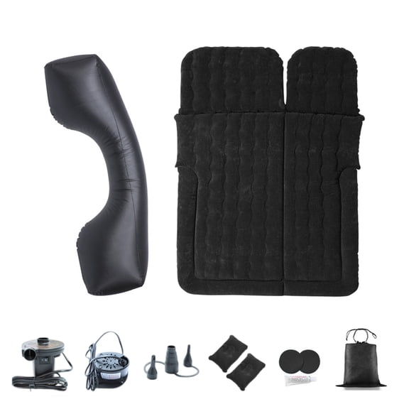 2 In 1 Waterproof SUV Ready Travel Air Bed Mattress Shockproof Base Compact Storage PVC For Campers