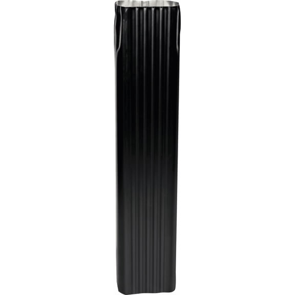2 In. Aluminum Downspout - Pack of 2 Residential Use, Standard Application