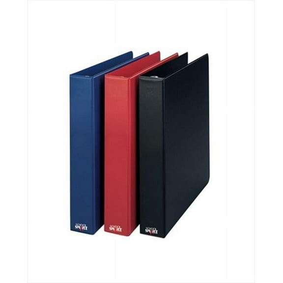 2 In. Vinyl Round Ring Binder, Blue
